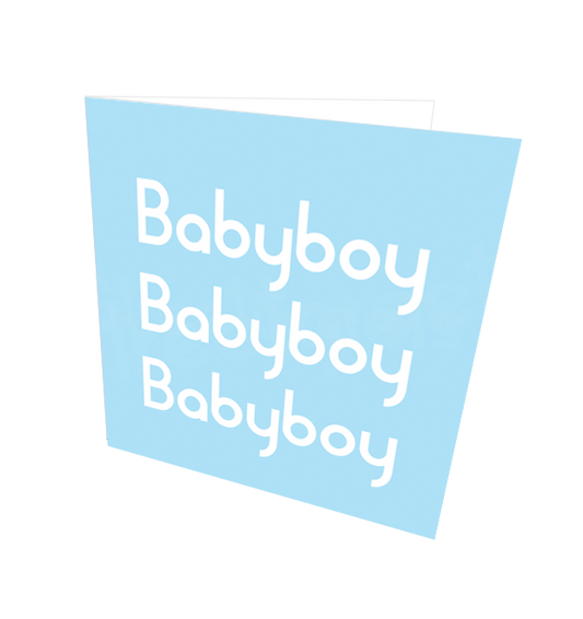 BABYBOY CARD - Streetgreets