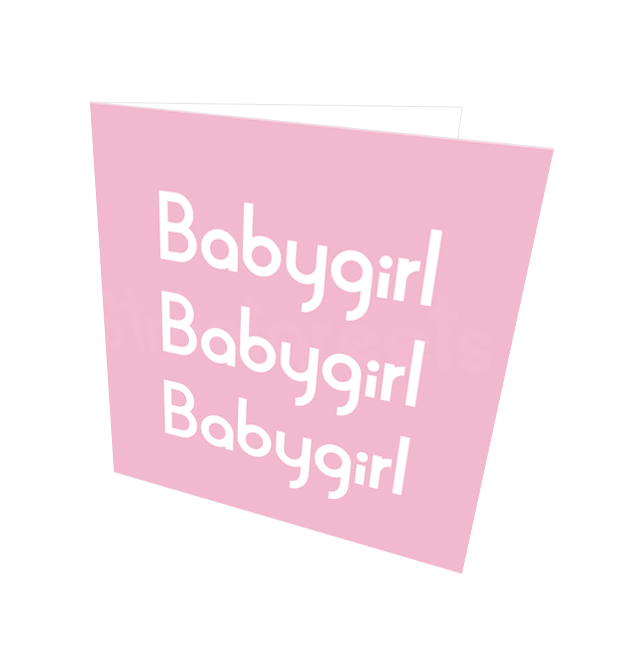 BABYGIRL CARD