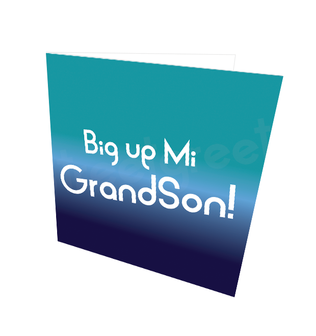GRANDSON CARD - Streetgreets