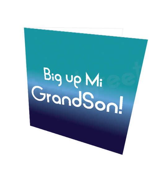 GRANDSON CARD - Streetgreets