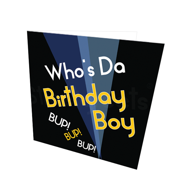 BIRTHDAY BOY CARD - Streetgreets