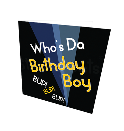 BIRTHDAY BOY CARD - Streetgreets