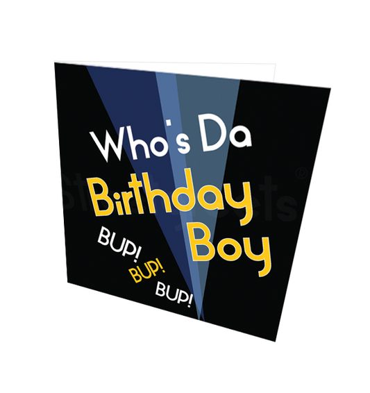 BIRTHDAY BOY CARD