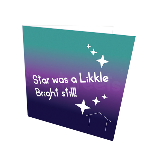 BRIGHT CARD