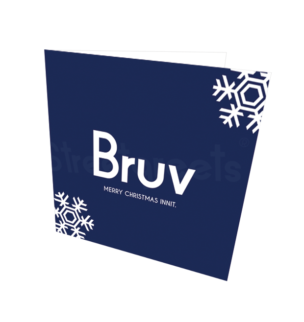 BRUV MC CARD - Streetgreets