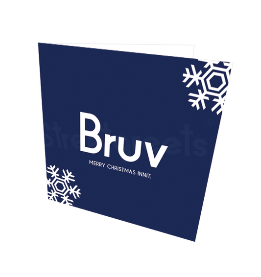 BRUV MC CARD - Streetgreets