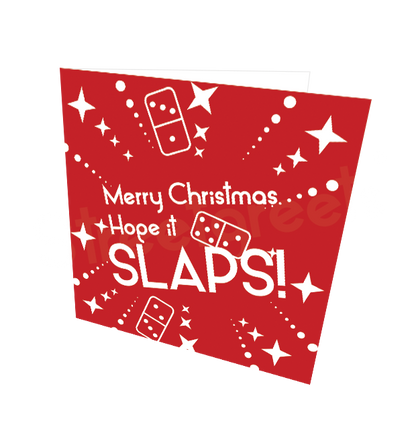 CHRISTMAS SLAPS CARD