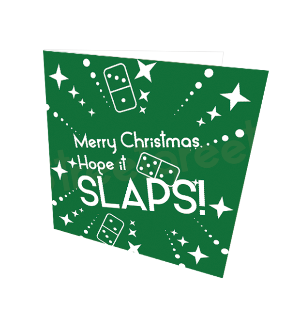 CHRISTMAS SLAPS CARD