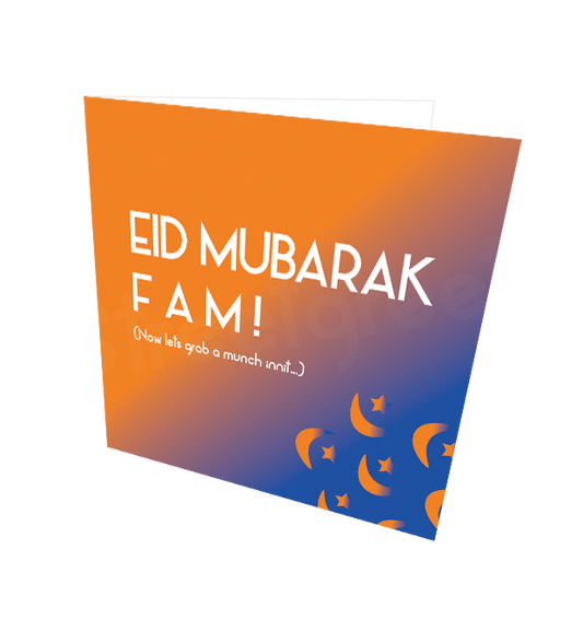 EID MUBARAK FAM CARD - Streetgreets