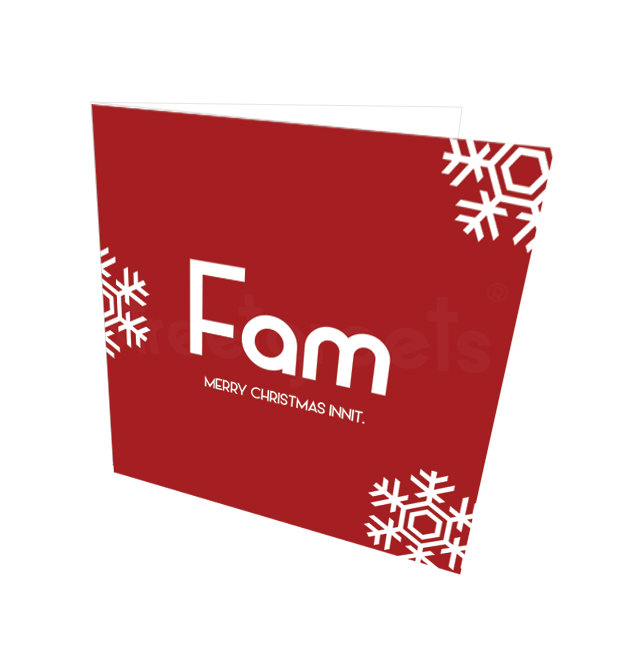 FAM MC CARD - Streetgreets