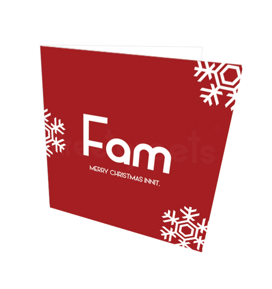 FAM MC CARD - Streetgreets