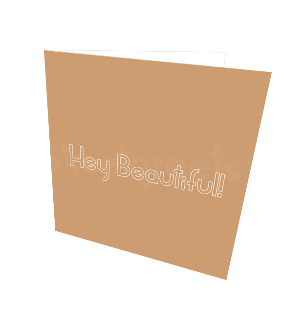 HEY BEAUTIFUL CARD