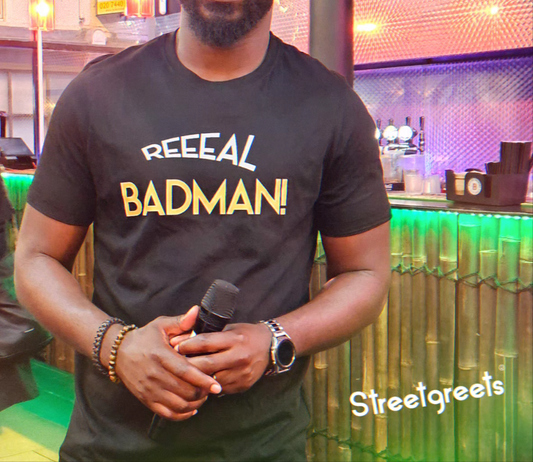 REAL BADMAN TEE - Streetgreets