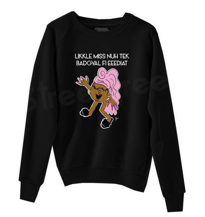 LIKKLE MISS FI EEEDIAT SWEATSHIRT