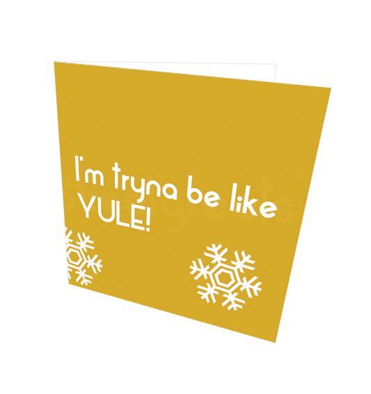 LIKE YULE CARD