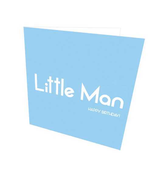 LITTLE MAN HB CARD