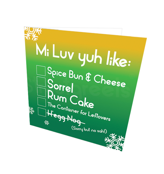 MI LUV YUH LIKE- FESTIVE EDITION - Streetgreets