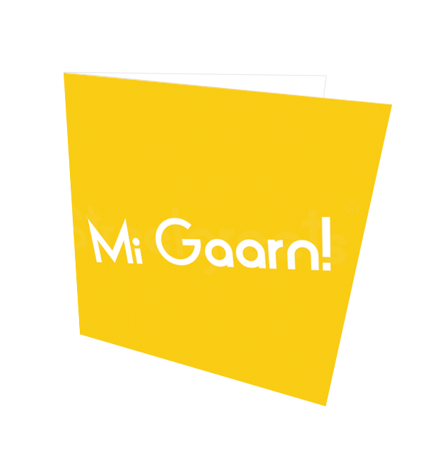 MI GAARN CARD - Streetgreets