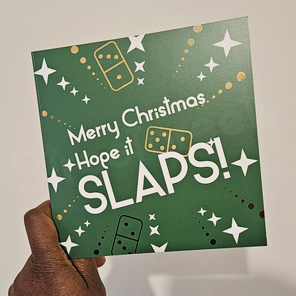 CHRISTMAS SLAPS CARD