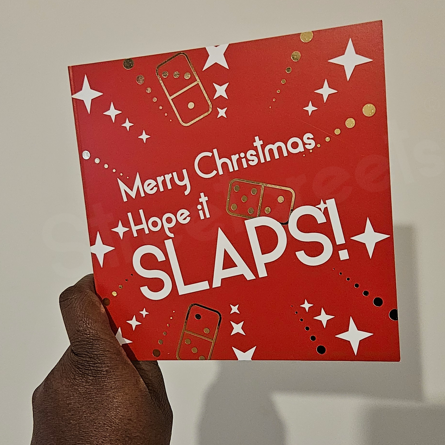 CHRISTMAS SLAPS CARD