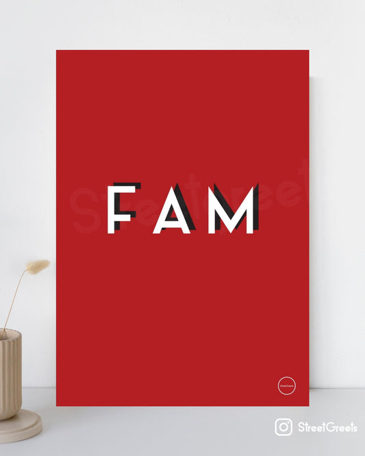 FAM POSTER - Streetgreets