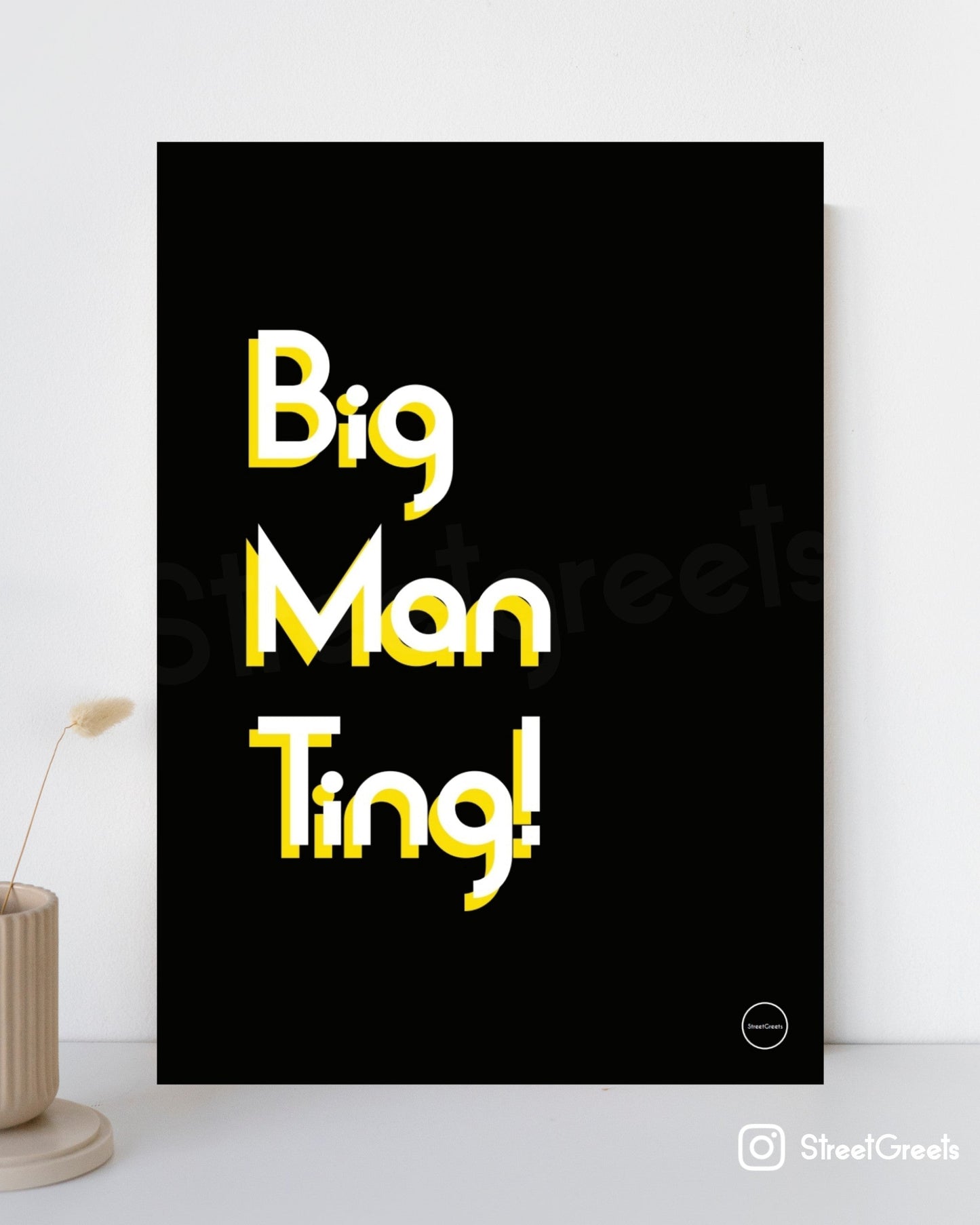 BIG MAN TING POSTER