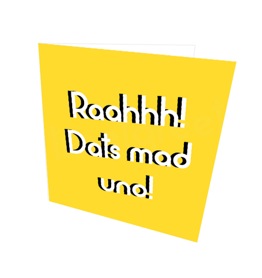 Raahhh! Card