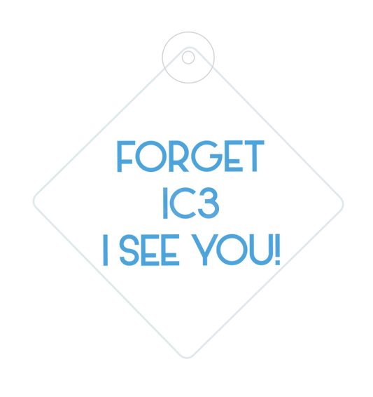 IC3 CAR SIGN - Streetgreets