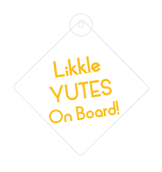 YUTE CAR SIGN - Streetgreets