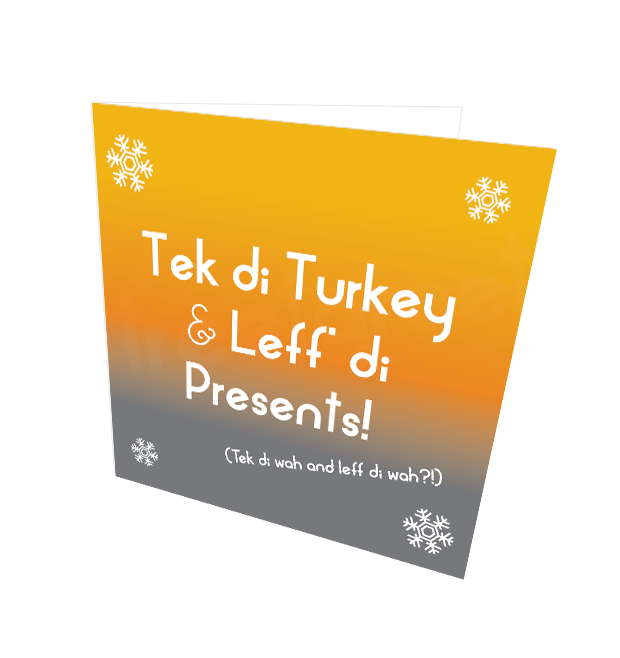 TEK DI TURKEY CARD