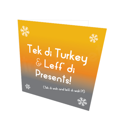 TEK DI TURKEY CARD