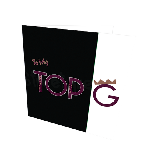 TOP G CARD - Streetgreets
