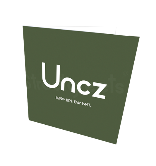 UNCZ HB CARD - Streetgreets