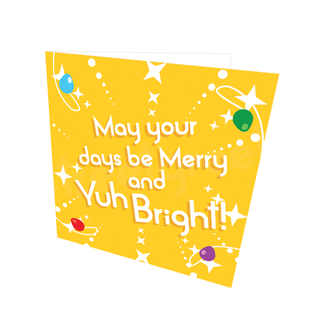 MERRY & BRIGHT CARD - Streetgreets