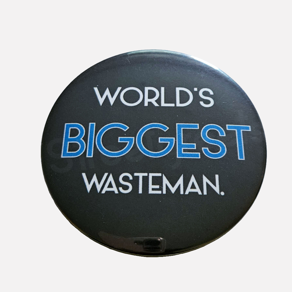 WASTEMAN BADGE