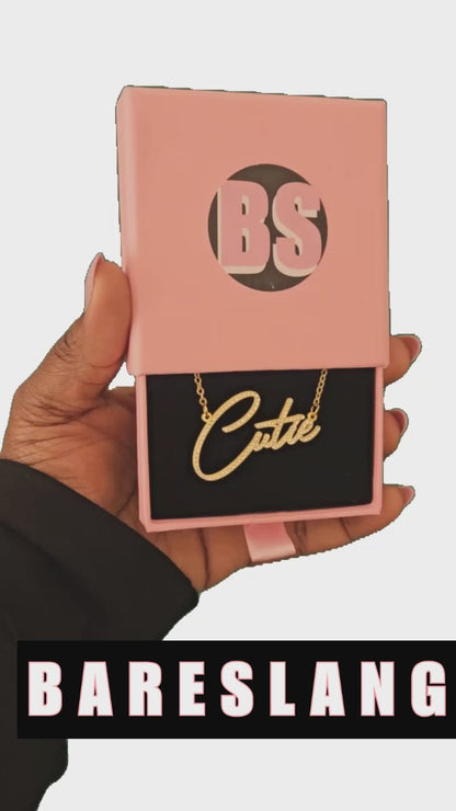 Cutie Necklace by Bareslang