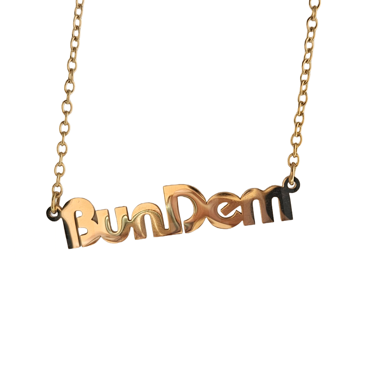 Bun Dem Necklace by Bareslang - Streetgreets