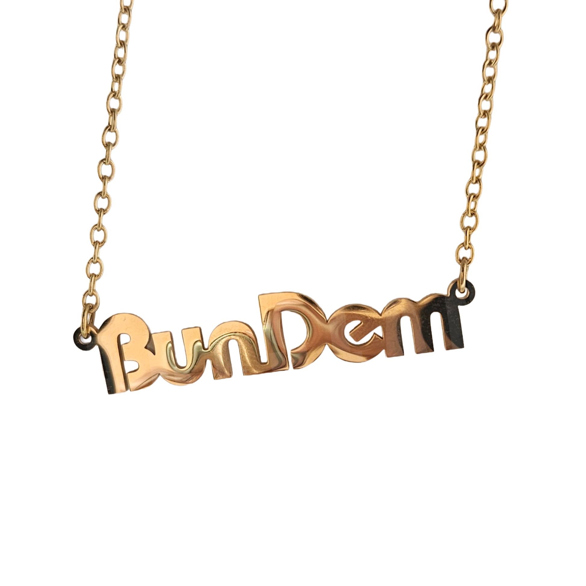 Bun Dem Necklace by Bareslang - Streetgreets
