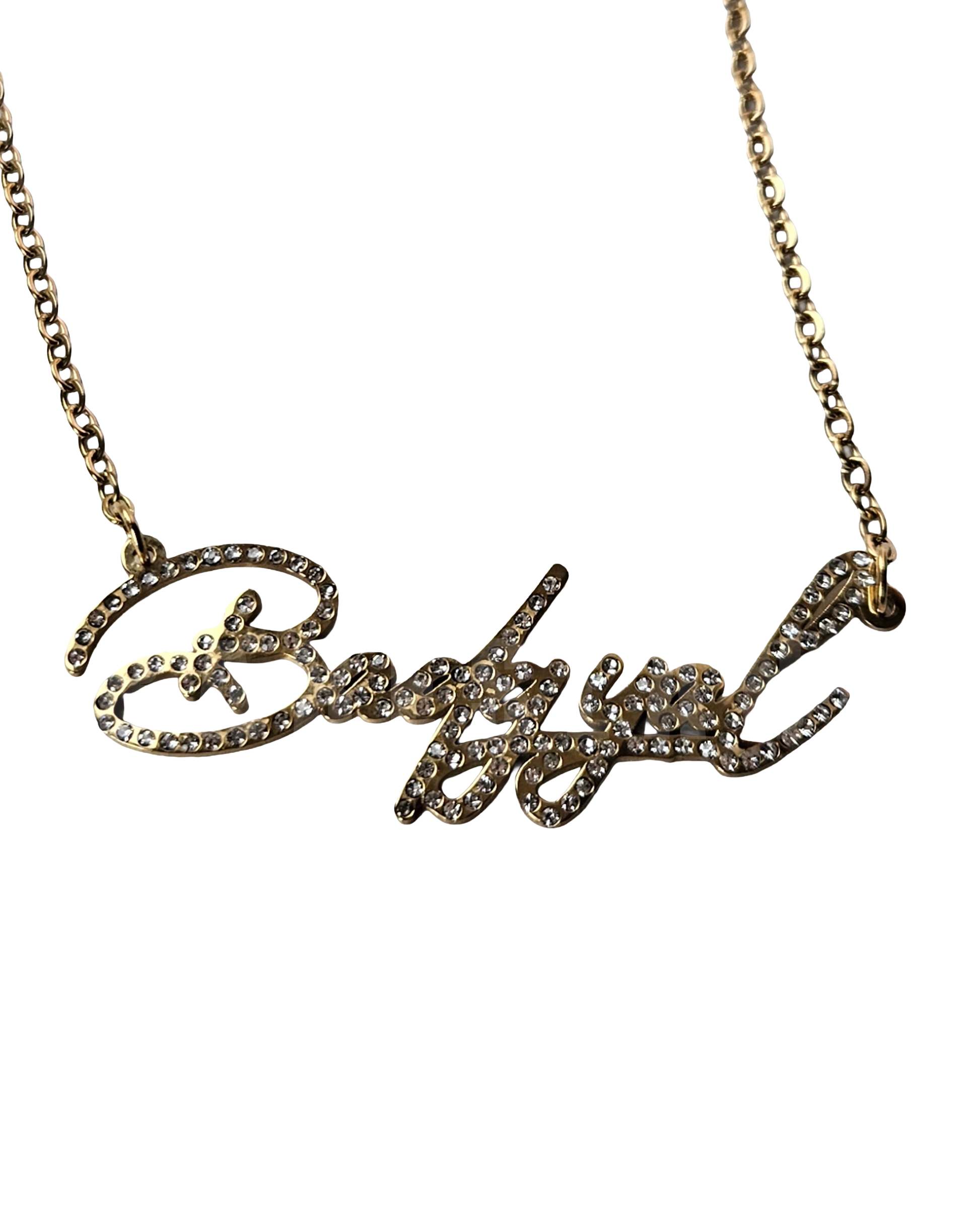 Badgyal Necklace by Bareslang - Streetgreets
