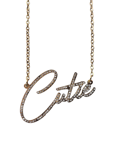 Cutie Necklace by Bareslang - Streetgreets