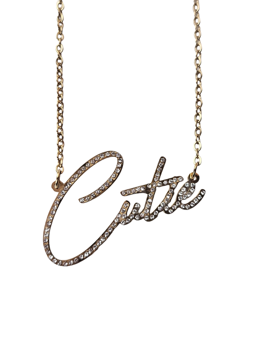 Cutie Necklace by Bareslang - Streetgreets