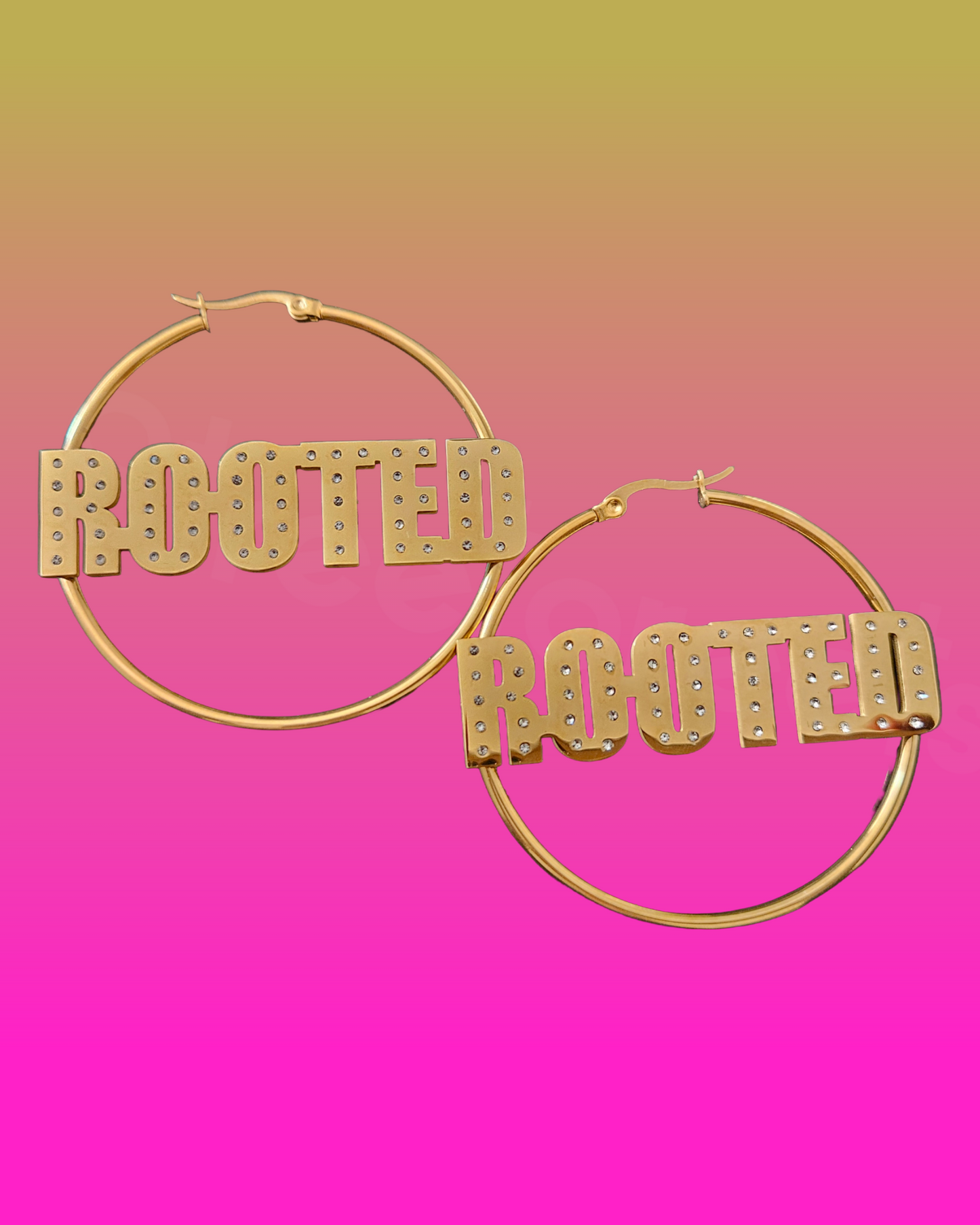 You name it Earrings by Bareslang